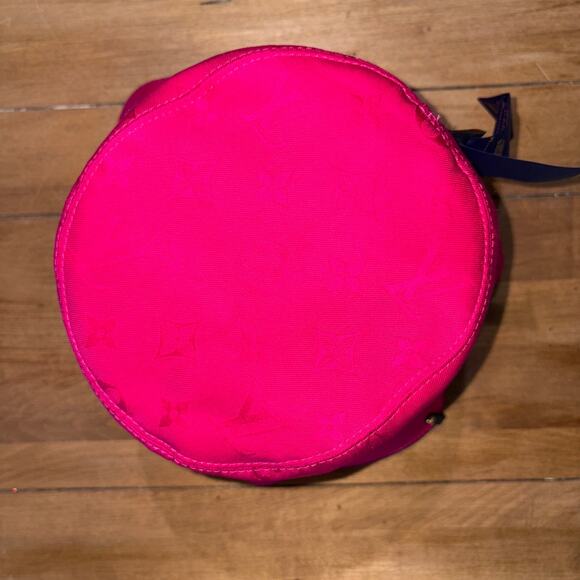 NWT Louis Vuitton x Yayoi Kusama Reversible Infinity Dot Bucket Hat BLK Fuchsia